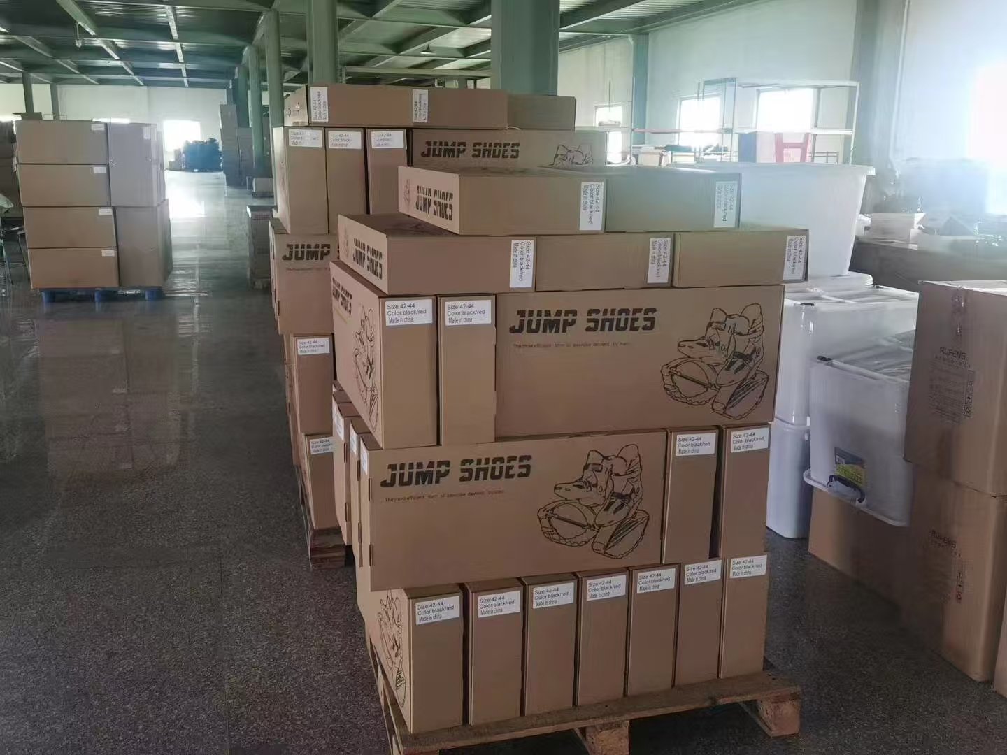 Jump Boots Assembly Line