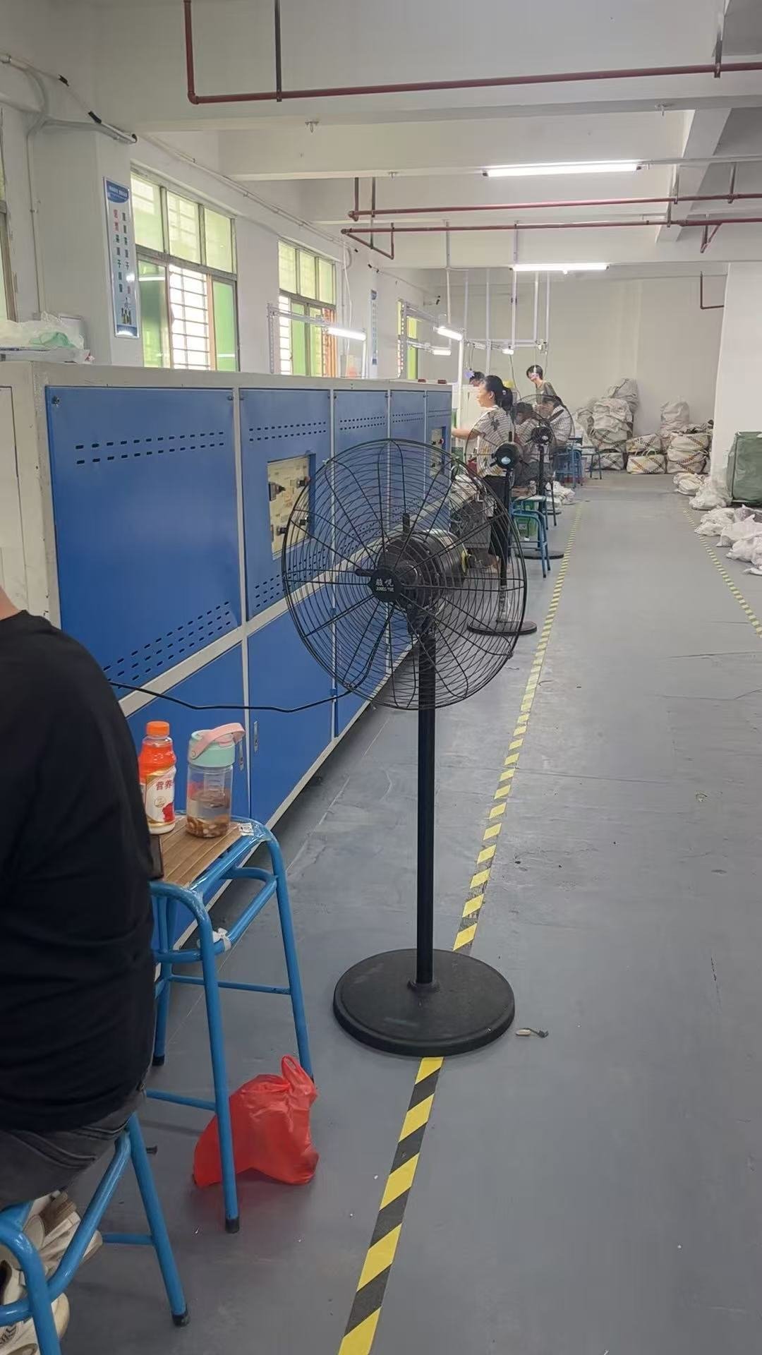 Aqua Shoes Assembly Line